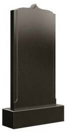 Модель памятника №19 вертикальный, современный, прямоугольный, мужской